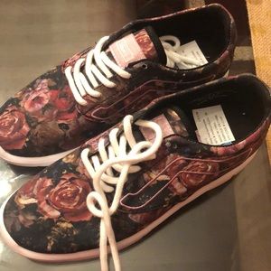 Brand new rose vans